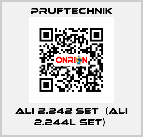 ALI 2.242 SET  (ALI 2.244L SET)  Pruftechnik