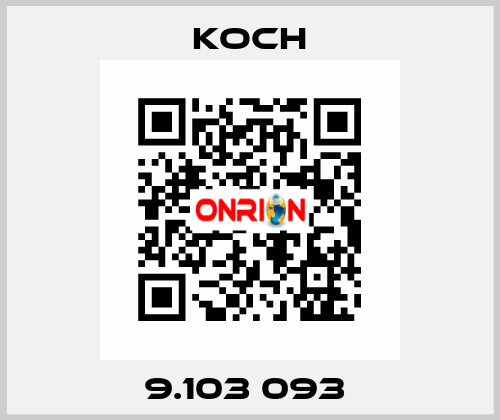 9.103 093  KOCH