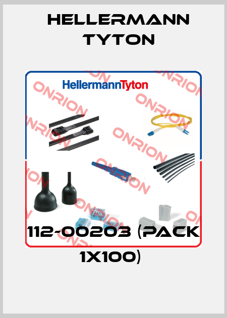 112-00203 (pack 1x100)  Hellermann Tyton