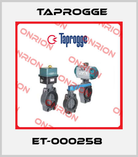 ET-000258  Taprogge