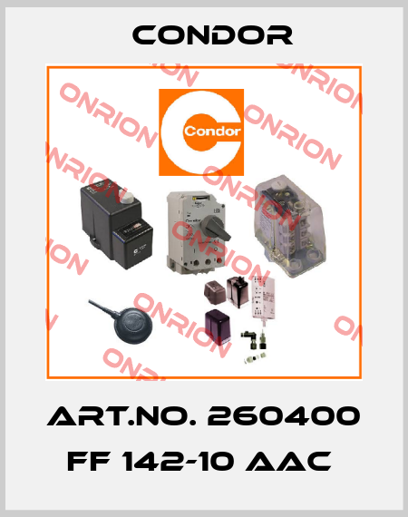 ART.NO. 260400  FF 142-10 AAC  Condor
