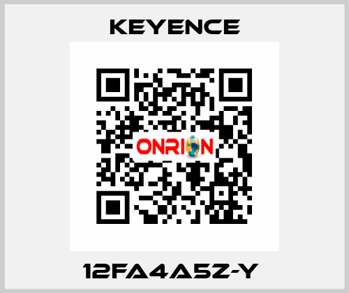 12FA4A5Z-Y  Keyence