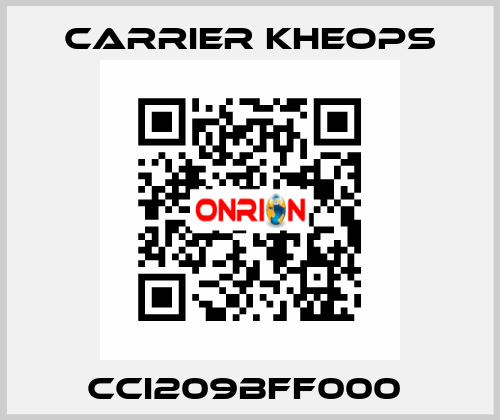 CCI209BFF000  Carrier Kheops