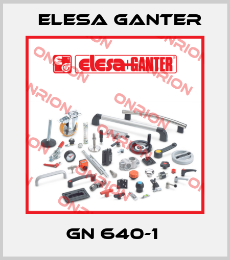 GN 640-1  Elesa Ganter