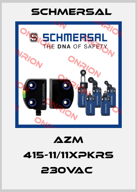 AZM 415-11/11XPKRS 230VAC  Schmersal