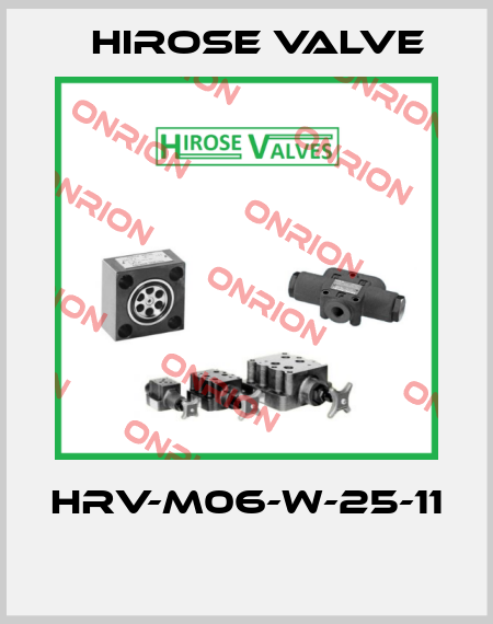 HRV-M06-W-25-11  Hirose Valve