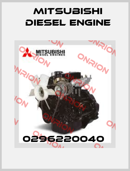 0296220040  Mitsubishi Diesel Engine