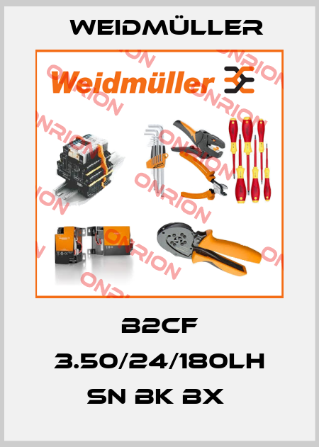 B2CF 3.50/24/180LH SN BK BX  Weidmüller