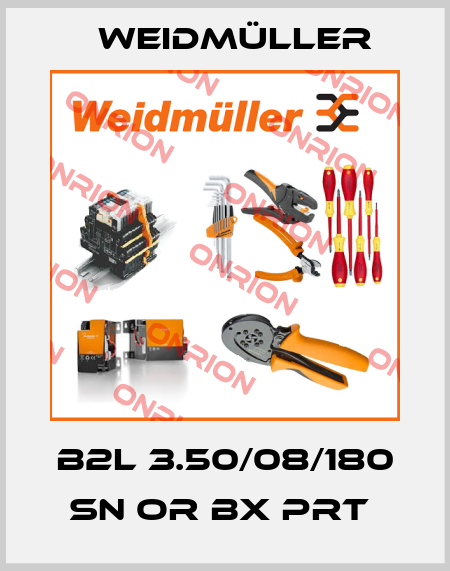 B2L 3.50/08/180 SN OR BX PRT  Weidmüller
