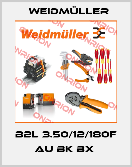 B2L 3.50/12/180F AU BK BX  Weidmüller