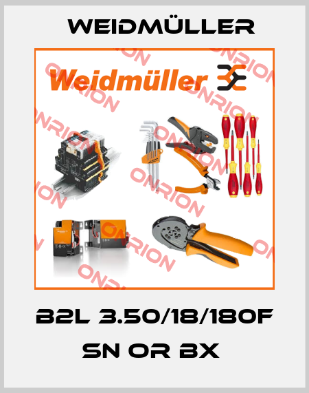 B2L 3.50/18/180F SN OR BX  Weidmüller