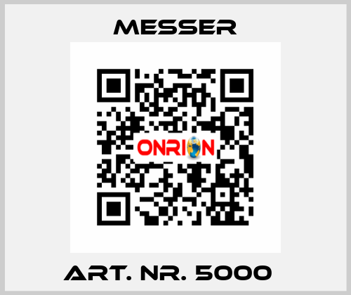 Art. Nr. 5000   Messer