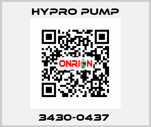 3430-0437  Hypro Pump