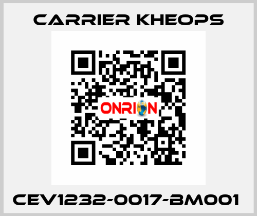 CEV1232-0017-BM001  Carrier Kheops