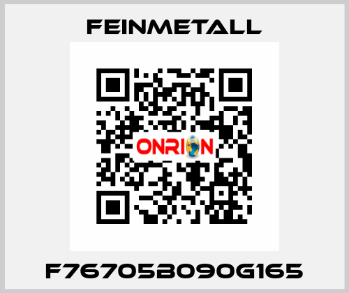 F76705B090G165 FEINMETALL