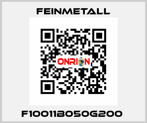 F10011B050G200  FEINMETALL