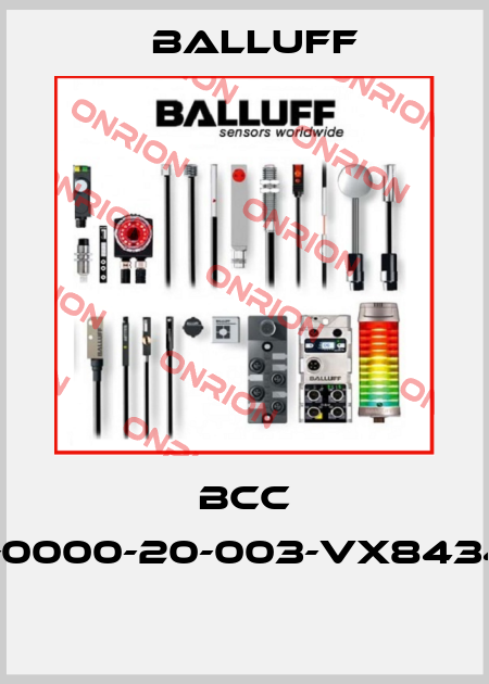 BCC M314-0000-20-003-VX8434-050  Balluff