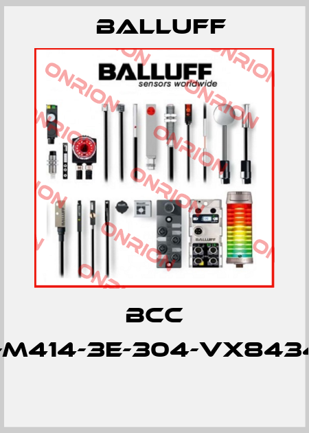 BCC M314-M414-3E-304-VX8434-020  Balluff