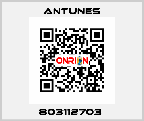 803112703  ANTUNES