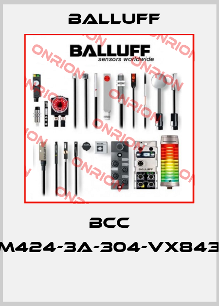BCC M415-M424-3A-304-VX8434-030  Balluff