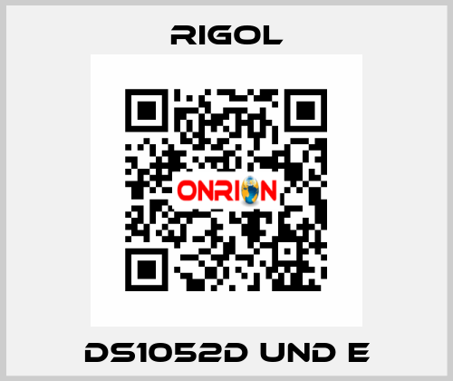 DS1052D und E Rigol