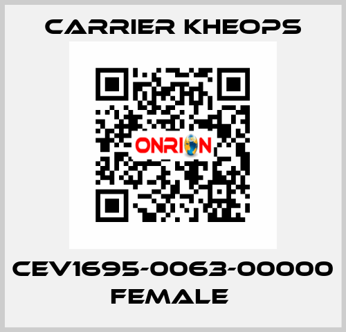 CEV1695-0063-00000 FEMALE  Carrier Kheops