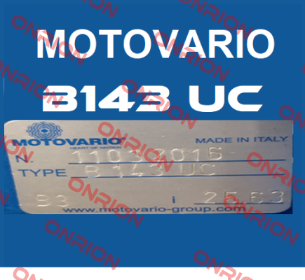 B143UC Motovario