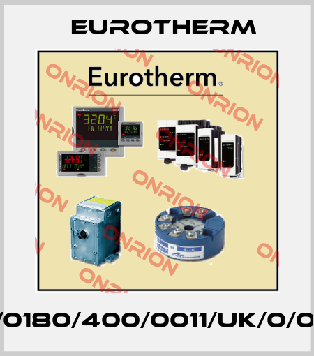 650VD/0180/400/0011/UK/0/0/B0/0/0 Eurotherm