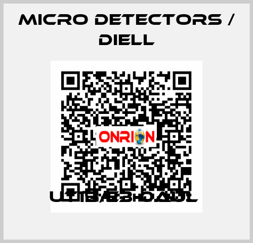 UT1B/E3-0AUL  Micro Detectors / Diell