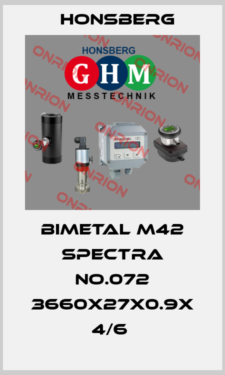 BIMETAL M42 SPECTRA NO.072 3660X27X0.9X 4/6  Honsberg