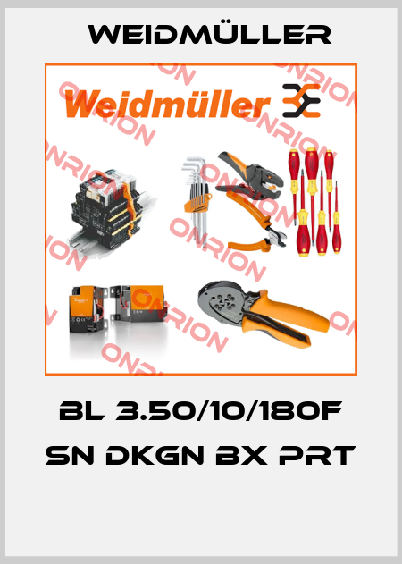BL 3.50/10/180F SN DKGN BX PRT  Weidmüller