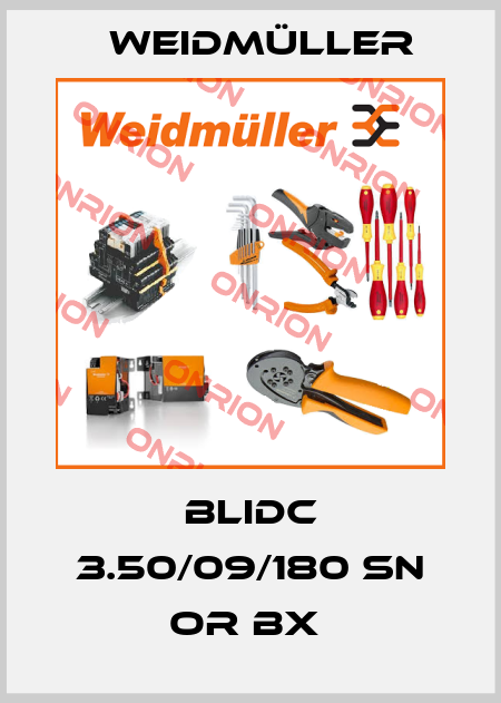 BLIDC 3.50/09/180 SN OR BX  Weidmüller