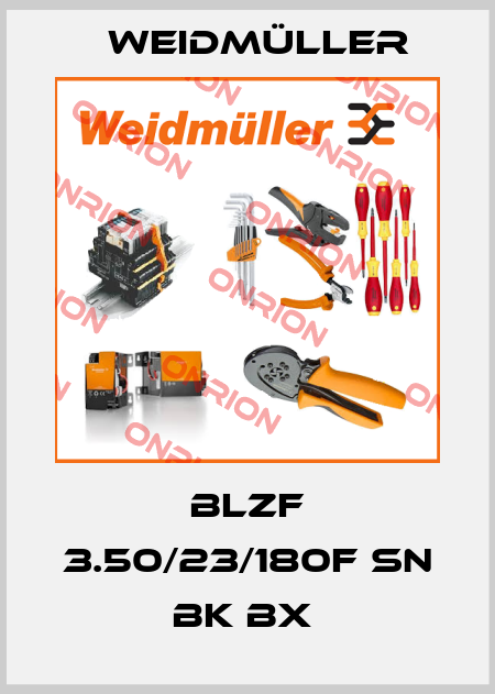 BLZF 3.50/23/180F SN BK BX  Weidmüller