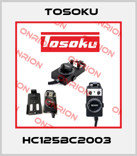HC125BC2003  TOSOKU