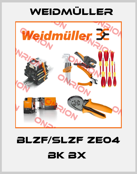 BLZF/SLZF ZE04 BK BX  Weidmüller