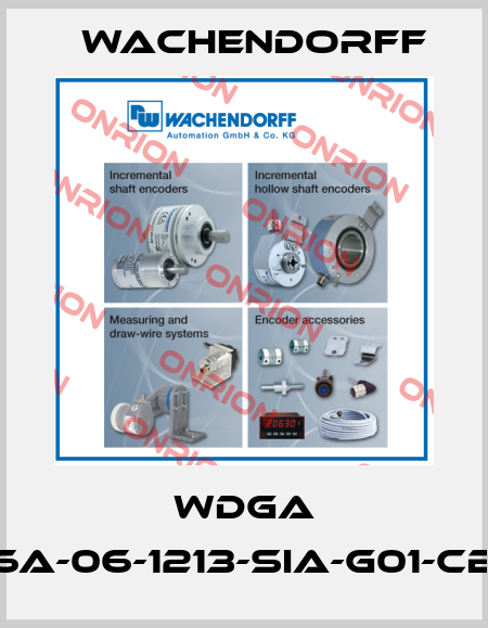 WDGA 36A-06-1213-SIA-G01-CB8 Wachendorff