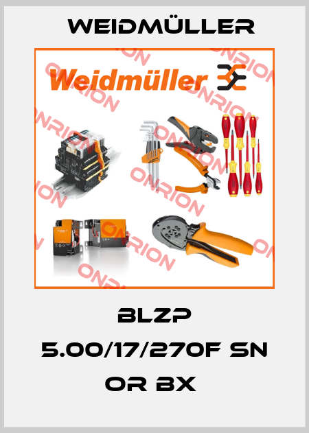 BLZP 5.00/17/270F SN OR BX  Weidmüller