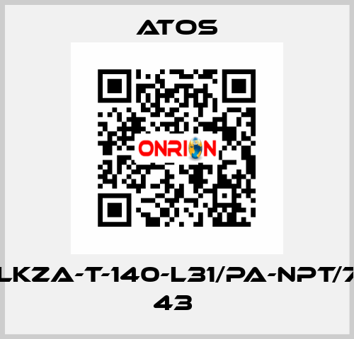 DLKZA-T-140-L31/PA-NPT/7C 43  Atos