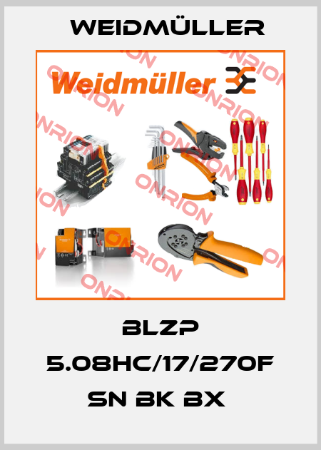 BLZP 5.08HC/17/270F SN BK BX  Weidmüller