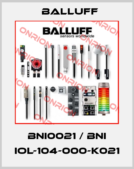 BNI0021 / BNI IOL-104-000-K021 Balluff
