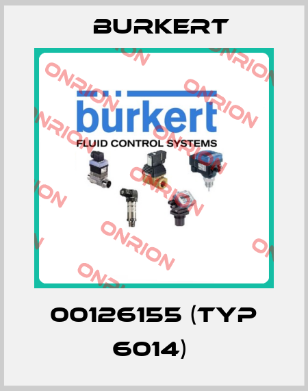00126155 (Typ 6014)  Burkert