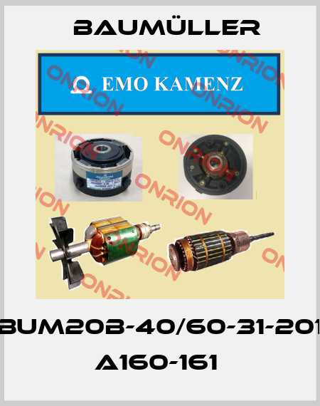 BUM20B-40/60-31-201 A160-161  Baumüller