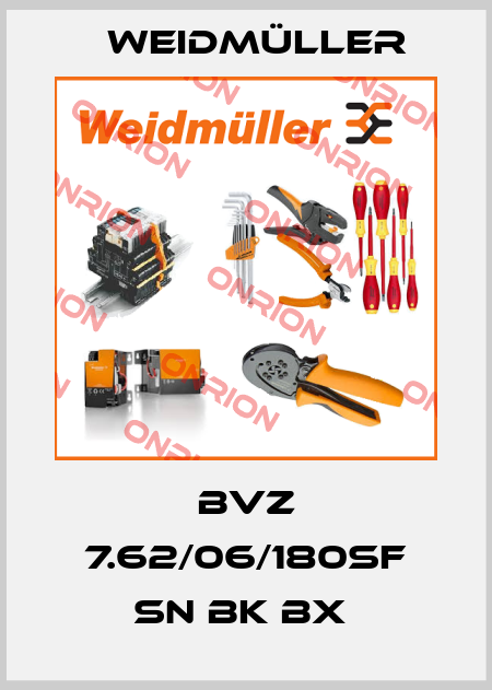 BVZ 7.62/06/180SF SN BK BX  Weidmüller