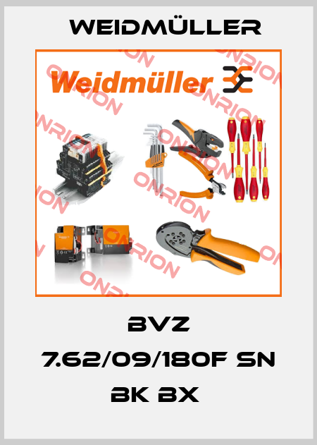 BVZ 7.62/09/180F SN BK BX  Weidmüller