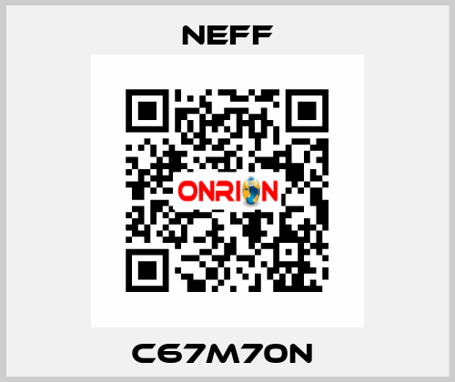 C67M70N  Neff