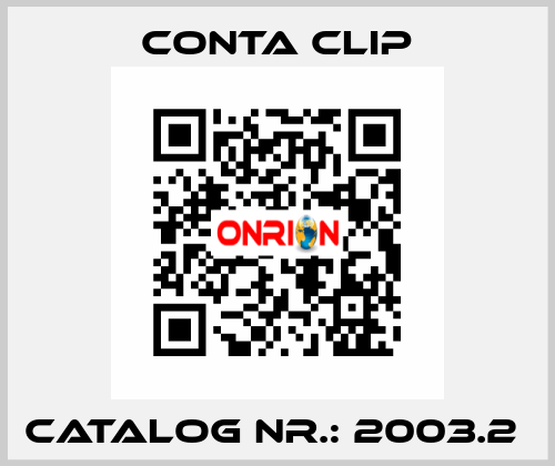 CATALOG NR.: 2003.2  Conta Clip