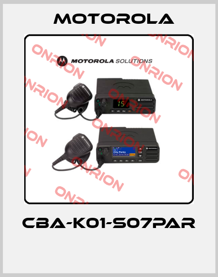 CBA-K01-S07PAR  Motorola
