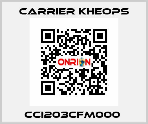 CCI203CFM000  Carrier Kheops