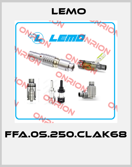 FFA.0S.250.CLAK68  Lemo