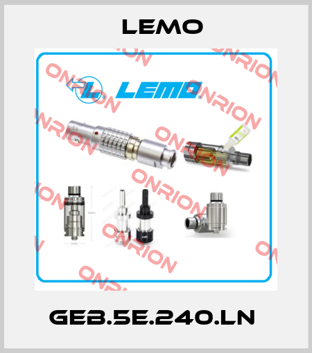 GEB.5E.240.LN  Lemo